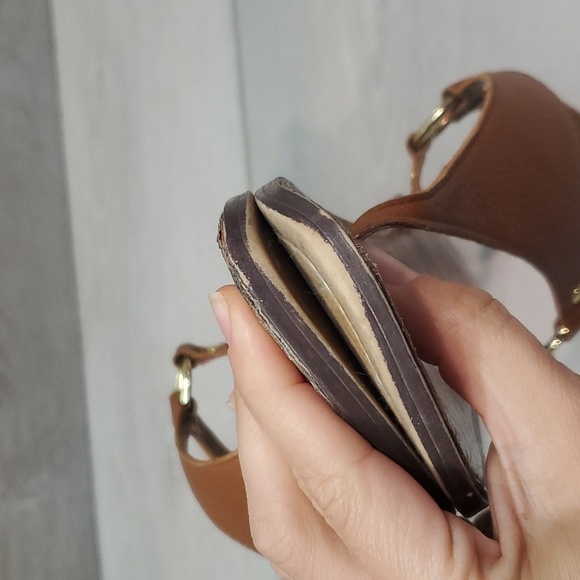 Sam Edelman Womens Greta Hoddle T strap Leather Flats Sandals shoes sz 7M - Picture 7 of 10